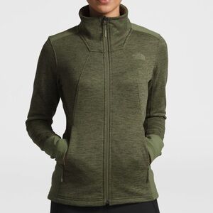 The North Face Green Full Zip Jacket Green | Size Small